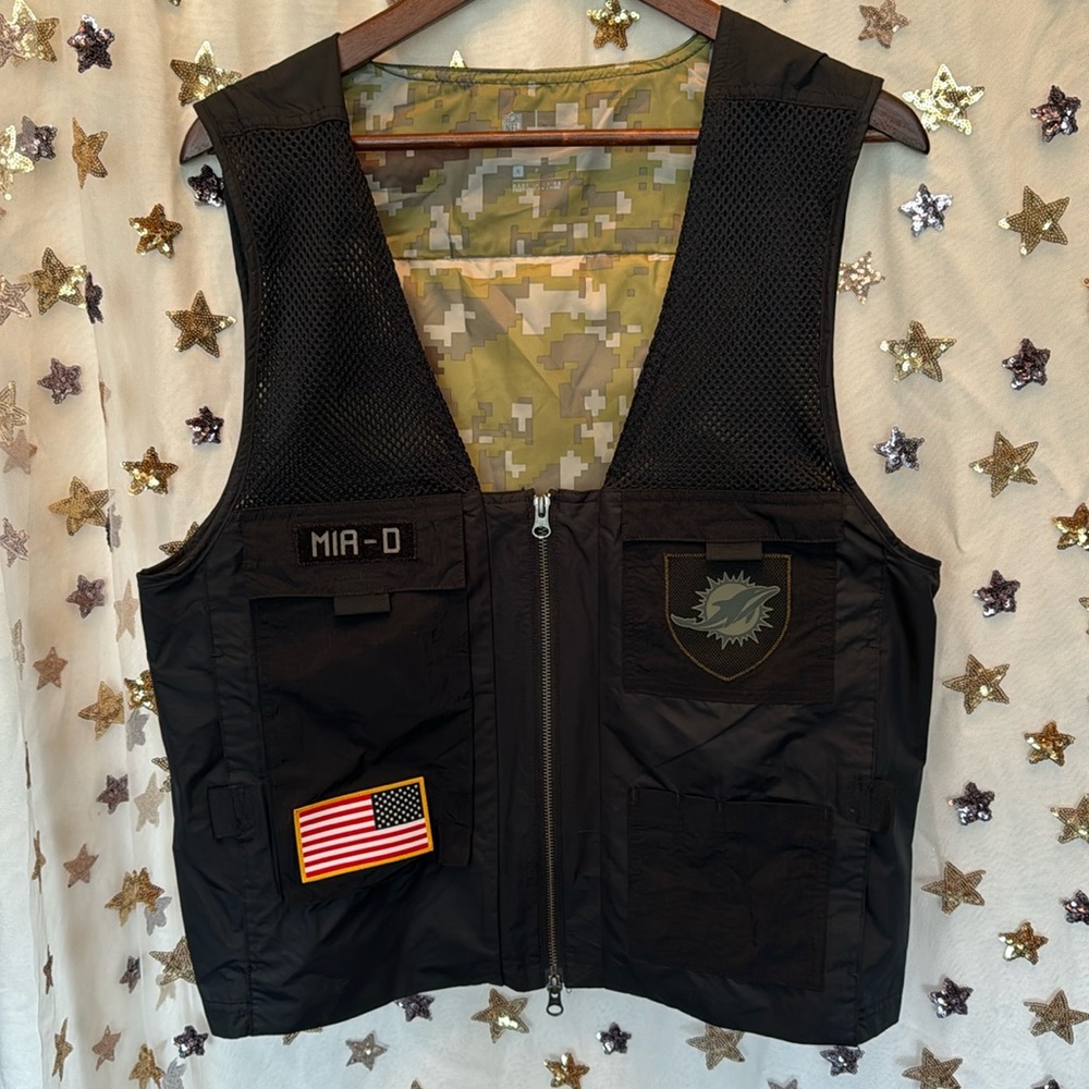 Miami Dolphins Salute To Service Vest